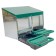 Nest for chickens Hobbyfarm 2 sections with an ovumer
