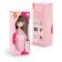 Sophie soft doll "In a pink dress with roses", 32 cm