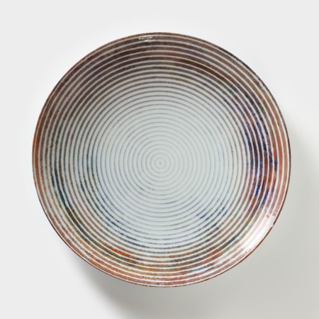 Porcelain plate "Enigma", D = 24 cm