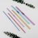 A set of hooks for knitting, d = 2-4.5 mm, 14.5 cm, 6 pcs, color colorful color