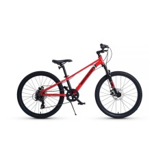 Велосипед 24'' Maxiscoo 7Bike M300, цвет красный
