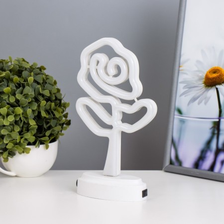 Nightlight "Flower" Led usb 13x5.4x24 cm Risalux-1