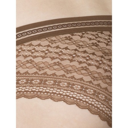 Female cowards, size 42, chocolate color-2
