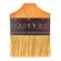 Brush flat bison 01005-100, light natural bristles, wooden pen, 4 ″/100mm