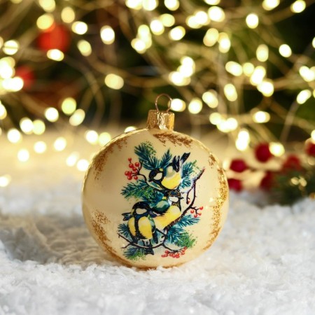 New Year's ball "Sinichiki" 8 cm
