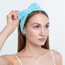Ethel's head bandage, blue color, 100% p/e