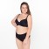 Panties female slips, black color, size 56-58 (13)
