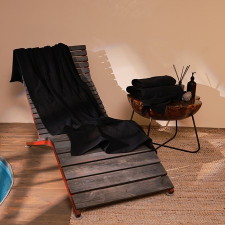 Trure -colored towel SL Home: Waffle "Dark Mare" 50x90 cm, 100% cotton, 490 g/m2-3