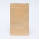 Zip-Lock package Craft with a flat bottom, rectangular window, 18 x 28 cm