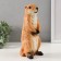 Figure "Gopher" height 28.5 cm, width 11 cm, length 11 cm