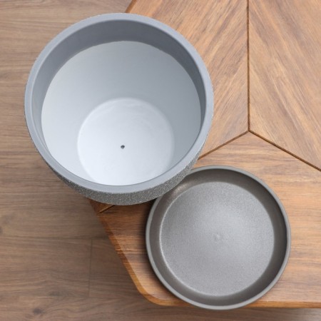 Flower pot "Savanna Gray bud No. 8", 22 l-3