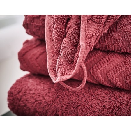 Trush Tensor Guten Morgen Ruby, 400 gr, size 70x130 cm, red color red-2