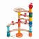 The designer-labyrinth is a wooden "castle", with balls and bells