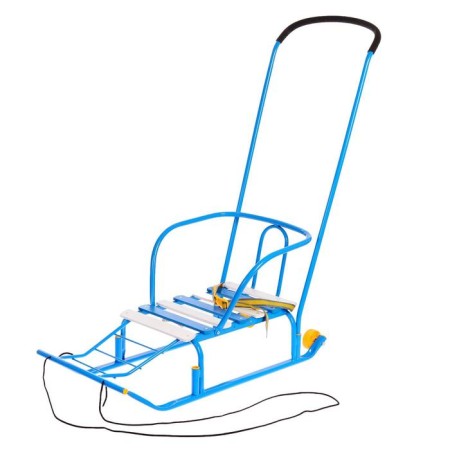 Sled "Timka 5 comfort", blue color
