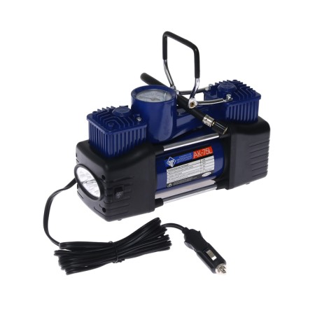 Compressor automobile Nova Bright AK-75L, 75 l/min, 150 PSI, metal, LED background, bag-4