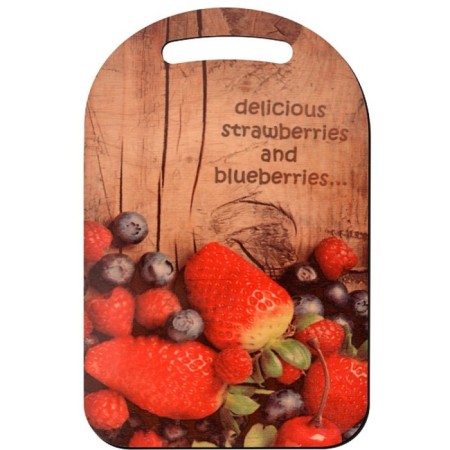 Board of the Multida "Berry Fantasy", birch, size 29x18.5 cm