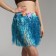 Hawaiian skirt, color 40 cm, mix