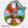Glass stand for eggs of 10 cells of the Daillean "Easter rabbit", 24 × 20.5 cm