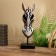 Mask "Zebra" on a stand, Albezia 40 cm