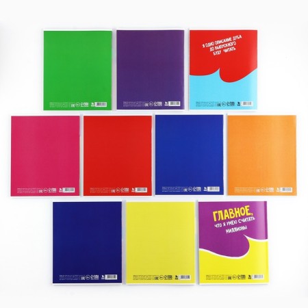 A set of notebooks 36 sheets, 10 objects, internal block No. 1 “September 1: memes”-4