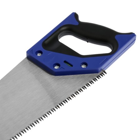 Hacksaw on wood tundra, 2k handle, 3D sharpening, large tooth 8 mm, 7-8 tpi, 500 mm-5