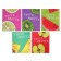 Notebook A5+, 48 sheets in a cage on the crest Fresh & Fruity, cover shaking cardboard, glossy lamination, mix