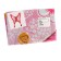 Set of foil balls 32 "Pink butterfly", figure, 5 pcs.