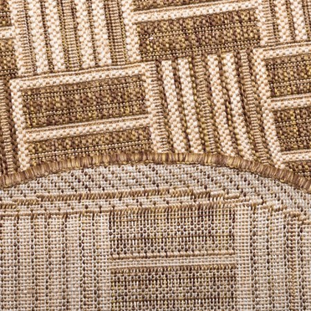 Eco carpet, oval, 100x200 cm, polypropylene 100%, jute-2