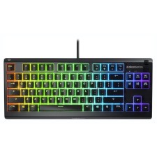 Клавиатура Steelseries Apex 3 TKL RU черный USB for gamer LED (64817)