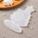Silicone form "3D Christmas tree", 16 × 9.4 cm, transparent color