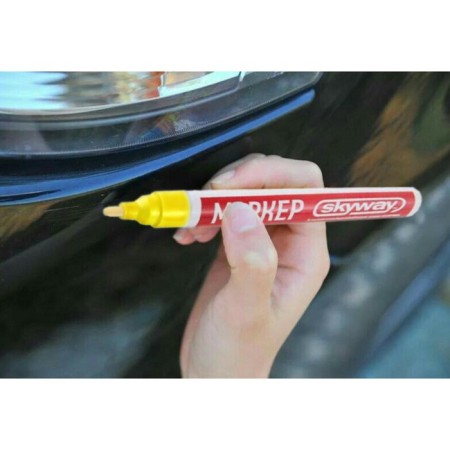 Skyway marker, from chips and scratches, felt tips, yellow, s03501004-1