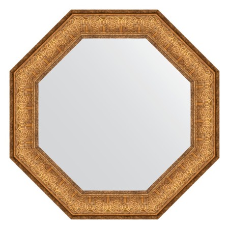 Mirror in the baguette frame, copper Eldorado 73 mm, 53.6x53.6 cm