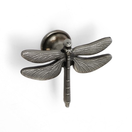 Cappio Pro Pro Pro Pro Dragonfly Handle 47 x 60 mm, the color is old. silver-2
