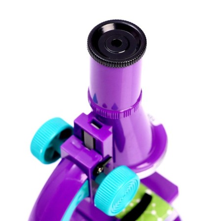 Microscope "Young Biologist", the frequency of an increase in 450x, 200x, 100x, with backlight-5