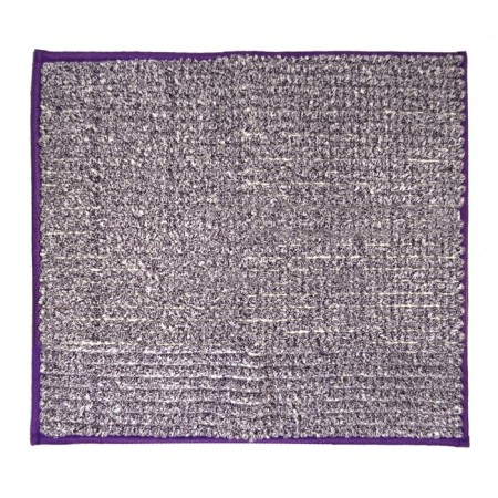 Fresh bathroom mat, purple color, 55x50 cm