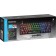 The keyboard Defender Consul GK-220, game, wired, mechanical, backlight, 61 cl, USB, black