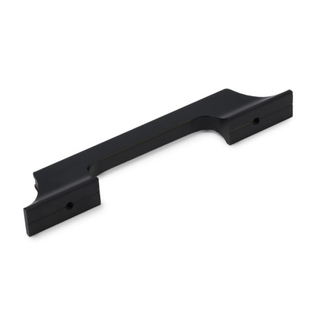 Cappio bracket handle, aluminum, m/o 96 mm, black color with gray insert-5