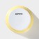 Ramecin from heat -resistant ceramics of the Dolyan "Nyud", 200 ml, 9 × 5 cm, yellow color