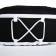 Board waist with lacing, black color