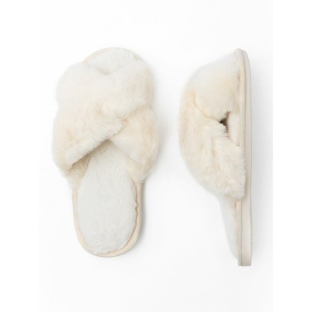 Bunny slippers, size 40-41, milk color-5