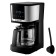 Brayer 1125br coffee machine, drip, 900 watts, 1.25 l, black-silver