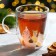 Glass mug with double walls "Fox", 300 ml