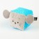 Toy soft cube "Mouse", crumbs