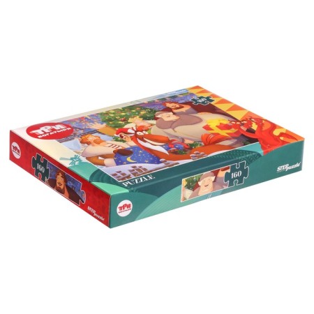 Puzzle "Three heroes and navel of the Earth", 160 elements-1