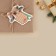Schildik decorative for the gift "Happy New Year!", 6.5 x 10 cm, New Year
