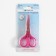 Scissors for needlework, mowed blade, with a protective cap, 3.9 ", 10 cm, pink color