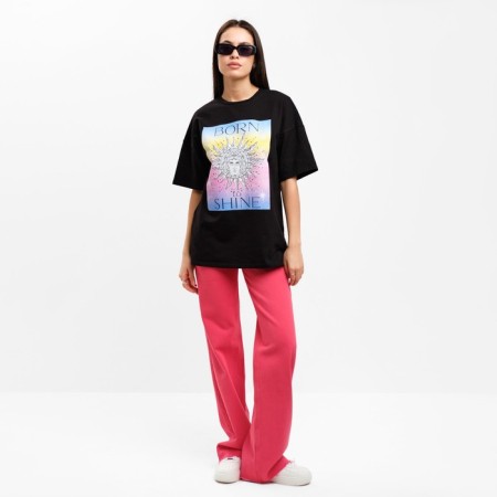 Women's T-shirt MIST "Born Shine", rr 48-50-5