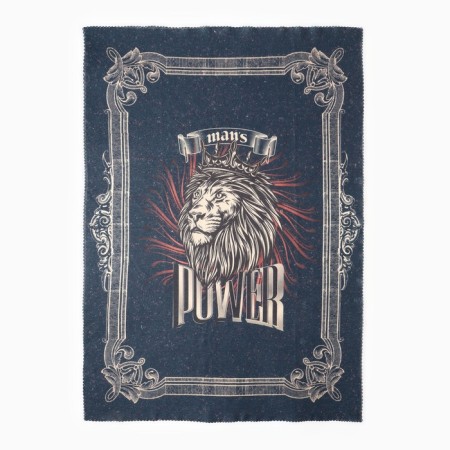 Plaid "Etel" Power, 75x100 cm, 100% polyester, fleece 160 g/m2-1