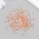 Glass glass 8/0 "matte translucent. Melange pale red" 10 g