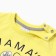 Set for a boy (T -shirt/shorts), yellow/gray color, height 86 cm